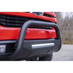 Rough Country - Rough Country B-C4072 Bull Bar with LED Light Bar for Chevy Silverado and GMC Sierra 1500 2019-2021 - Image 4