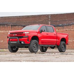 Rough Country - Rough Country B-C4072 Bull Bar with LED Light Bar for Chevy Silverado and GMC Sierra 1500 2019-2021 - Image 6