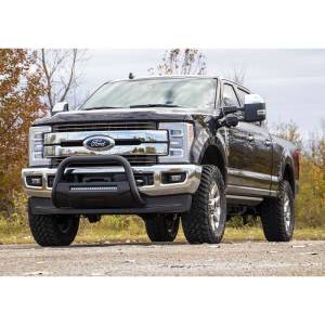 Rough Country - Rough Country B-F4111 Bull Bar with LED Light Bar for Ford F250/F350 2011-2016 - Image 5