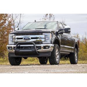 Rough Country - Rough Country B-F2017 Bull Bar with LED Light Bar for Ford F250 2017-2020 - Image 5