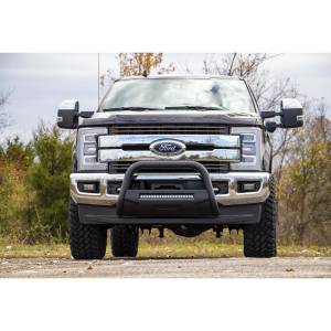 Rough Country - Rough Country B-F2017 Bull Bar with LED Light Bar for Ford F250 2017-2020 - Image 6