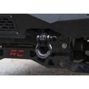 Rough Country - Rough Country RS158 Tow Hook to Shackle Conversion Kit with D-Ring and Rubber Isolators for Ford F150 2009-2020 - Image 2