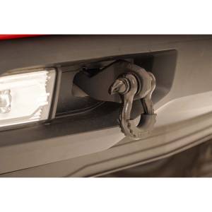 Rough Country - Rough Country RS155 Tow Hook to Shackle Conversion Kit with D-Ring and Rubber Isolators for Chevy Silverado 1500 2019-2021 - Image 5