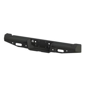 Bodyguard BFF00GNBSG Traditional Rear Bumper No Sensor Holes No lights Shackle mounts and shackles Gloss Black Ford Excursion 2000-2005