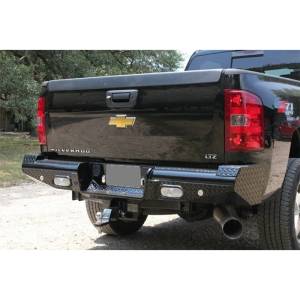 Bodyguard - Bodyguard BFR02A Traditional Rear Bumper for Dodge Ram 1500 2002-2008 - Image 2