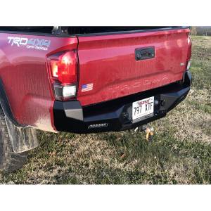 Backwoods - Backwoods BWTY3T-203ZZAAB Hi-Lite Overland Rear Bumper for Toyota Tacoma 2016-2020 - Image 2