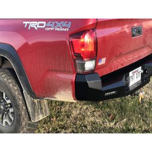 Backwoods - Backwoods BWTY3T-203ZZAAB Hi-Lite Overland Rear Bumper for Toyota Tacoma 2016-2020 - Image 3