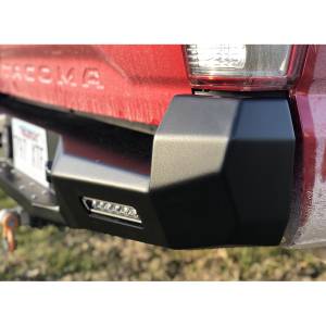 Backwoods - Backwoods BWTY3T-203ZZAAB Hi-Lite Overland Rear Bumper for Toyota Tacoma 2016-2020 - Image 4