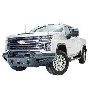 Fab Fours - Fab Fours CH20-RS4962-1 Red Steel Winch Front Bumper with Pre-Runner Guard for Chevy Silverado 2500 HD/3500 2020 - Image 2