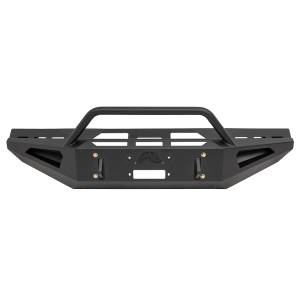 Fab Fours DR19-RS4462-1 Red Steel Winch Front Bumper with Pre-Runner Guard for Dodge Ram 2500 HD/3500 2019-2020