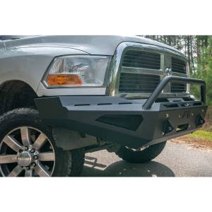 Fab Fours - Fab Fours DR19-RS4462-1 Red Steel Winch Front Bumper with Pre-Runner Guard for Dodge Ram 2500 HD/3500 2019-2020 - Image 9