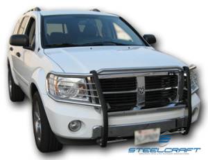 Steelcraft Grille Guards - Black - Dodge