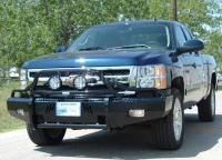 Summit Bullnose Front Bumper by Ranch Hand