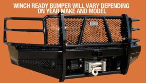 Bumpers - Ranch Hand Front Bumpers - Legend Front Bumper (9.5K Winch Ready)