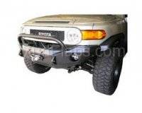 Bumpers - Road Armor Bumpers - Front Stealth Bumper with Winch Mount Bull Bar Satin Black
