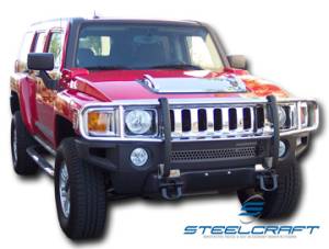 Steelcraft 50280 Black Grille Guard Hummer H3 (2006-2010)
