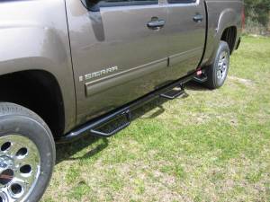 N-Fab C07100CC-6 Bed Access Nerf Steps Chevy/GMC 1500 Crew Cab 5'6" Bed 2007-2013