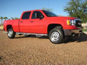 N-Fab C11105CC-6 Bed Access Nerf Steps Chevy/GMC 2500/3500 Crew Cab 6'6" Bed 2011-2013