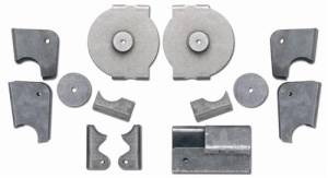 Rubicon Express RE9969 Jeep TJ Axle Bracket Kit Rear