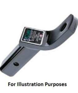 Towtector 19903 Ball Mount Straight 10.25" Length with 6" Drop or 5" Rise