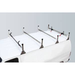 Vantech H4191SS 4 Bar Rack Stainless Ford Econoline 1992-2012