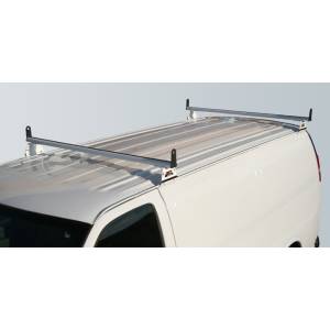Vantech H3066B 2 Bar with A03 Side supports Aluminum Black Dodge Ram 1981-2012