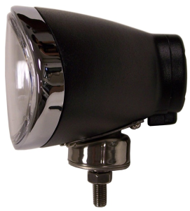 Eagle Eye Lights HID965SB50W 8" Aluminum DieCast Black 50W External Ballast HID Spot Clear Oval HID Off Road Light with ABS Cover Each