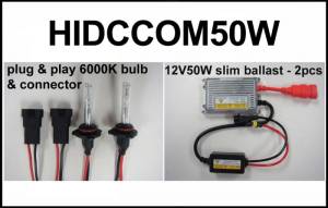 Eagle Eye Lights HIDCCOM50W 2011-2012 Can Am Commander 50W HID Upgrade Kit