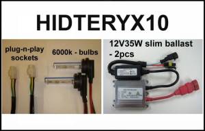 Eagle Eye Lights HIDTERYX10 2010-2012 Kawasaki Teryx 35W HID Kit