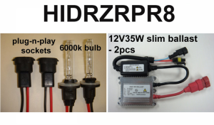 Eagle Eye Lights HIDRZRPR8 2008-2012 Polaris RZR and Polaris Ranger 35W HID Kit