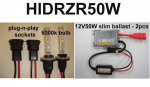 Eagle Eye Lights HIDRZR50W 2008-2012 Polaris RZR and Polaris Ranger 50W HID Upgrade Kit