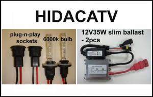 Eagle Eye Lights HIDACATV 2009-2012 Arctic CAT ATVS 35W HID Kit
