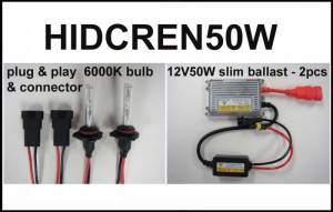 Eagle Eye Lights HIDCREN50W 2007-2012 Can Am Renegade 50W HID Upgrade Kit