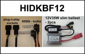 Eagle Eye Lights HIDKBF12 2012 Kawasaki Brute Force 35W HID Kit