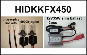 Eagle Eye Lights HIDKKF450 2008-2012 Kawasaki KFX450 35W HID Kit