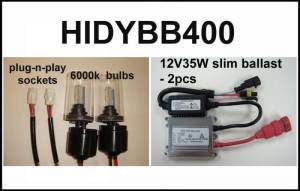 Eagle Eye Lights HIDYBB400 2000-2012 Yamaha Big Bear 400 35W HID Kit
