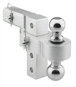 Smittybilt 2926 Trailer Hitch Ball Mount 2-2 5/16" Balls 8K Lbs