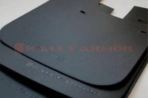 Rally Armor MF12-BAS-BLK Basic Universal Mud Flap 12" W x 15" H