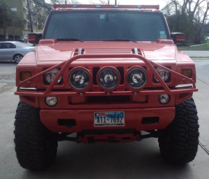 N-Fab H033LH Pre-Runner Light Bar Hummer H2 2002-2009