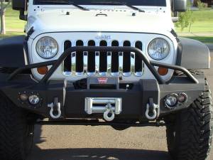 Bumpers - FAB Fours Jeep and FJ Front Winch Bumpers - Jeep