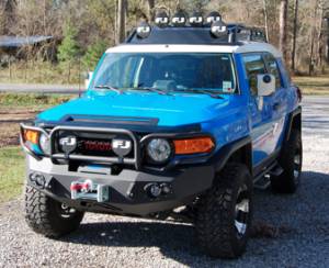 Bumpers - FAB Fours Jeep and FJ Front Winch Bumpers - Toyota
