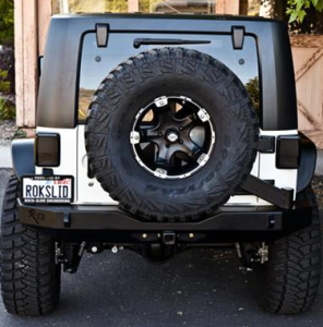 Rock Slide Engineering - Rock Slide RB-F-101-JK Rigid Rear Bumper without Tire Carrier Jeep Wrangler JK 2007-2018 - Image 2